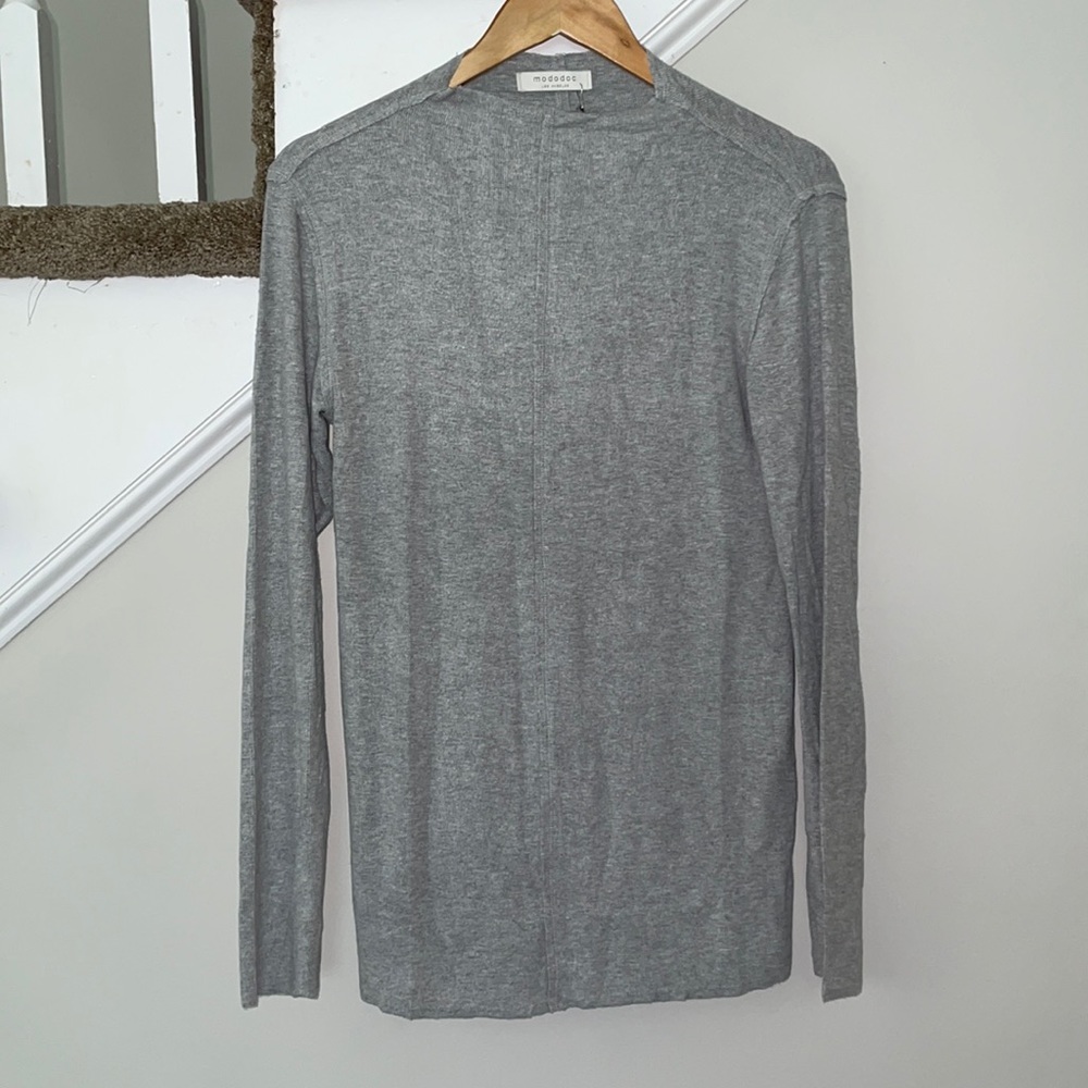 🆕 MODODOC • Cut-Neck Sweater